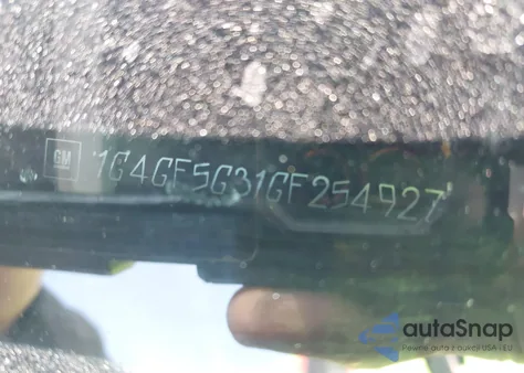 2016 Buick Lacrosse Premium Ii from USA, damaged, VIN 1G4GF5G31GF254927